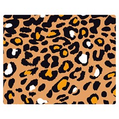 Leopard Jaguar Dots Double Sided Flano Blanket (medium)  by ConteMonfrey