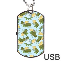 Dolmadakia Dog Tag Usb Flash (two Sides) by sifis