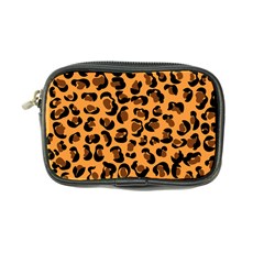 Orange Leopard Jaguar Dots Coin Purse by ConteMonfrey