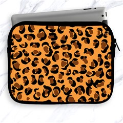 Orange Leopard Jaguar Dots Apple Ipad 2/3/4 Zipper Cases by ConteMonfrey