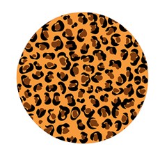 Orange Leopard Jaguar Dots Mini Round Pill Box (pack Of 3) by ConteMonfrey