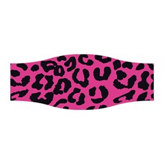 Leopard Print Jaguar Dots Pink Neon Stretchable Headband by ConteMonfrey