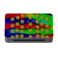 Blooming Stars On The Rainbow So Rare Memory Card Reader With Cf by pepitasart