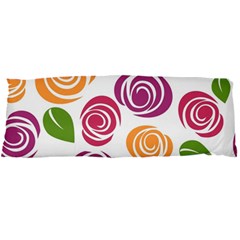 Colorful Seamless Floral, Flowers Pattern Wallpaper Background Body Pillow Case Dakimakura (two Sides)