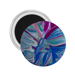 The Painted Shell 2 25  Magnets by kaleidomarblingart