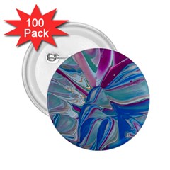 The Painted Shell 2 25  Buttons (100 Pack)  by kaleidomarblingart