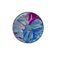 The Painted Shell Hat Clip Ball Marker (4 Pack) by kaleidomarblingart