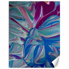 The Painted Shell Canvas 18  X 24  by kaleidomarblingart