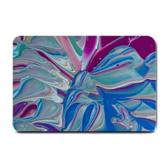 The Painted Shell Small Doormat  by kaleidomarblingart