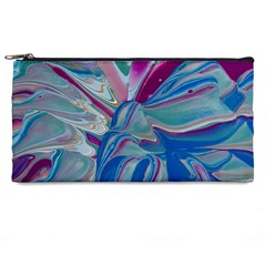 The Painted Shell Pencil Case by kaleidomarblingart