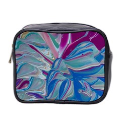 The Painted Shell Mini Toiletries Bag (two Sides) by kaleidomarblingart