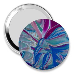 The Painted Shell 3  Handbag Mirrors by kaleidomarblingart