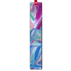 The Painted Shell Large Book Marks by kaleidomarblingart