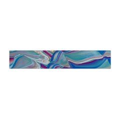 The Painted Shell Flano Scarf (mini) by kaleidomarblingart