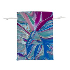 The Painted Shell Lightweight Drawstring Pouch (s) by kaleidomarblingart