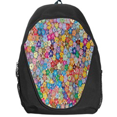 Floral Flowers Backpack Bag