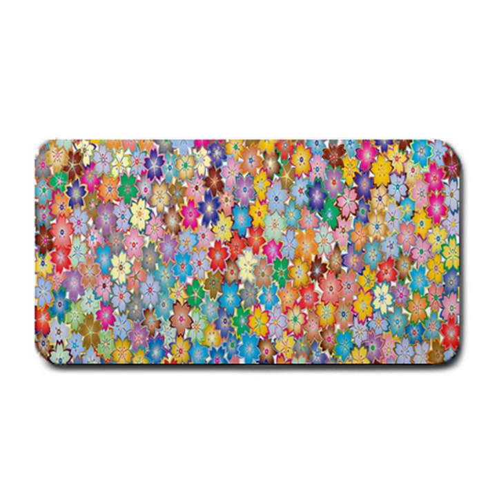 Floral Flowers Medium Bar Mats