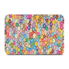 Floral Flowers Plate Mats by artworkshop