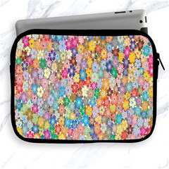 Floral Flowers Apple Ipad 2/3/4 Zipper Cases by artworkshop