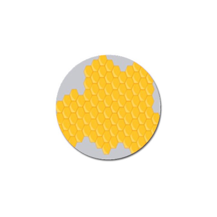 Hexagons Yellow Honeycomb Hive Bee Hive Pattern Golf Ball Marker (10 pack)