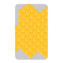 Hexagons Yellow Honeycomb Hive Bee Hive Pattern Memory Card Reader (rectangular) by artworkshop