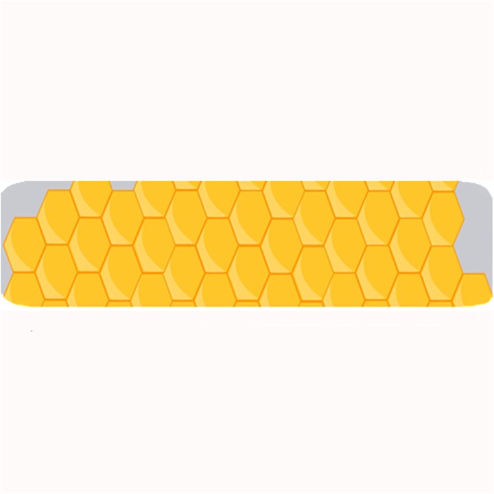 Hexagons Yellow Honeycomb Hive Bee Hive Pattern Large Bar Mats