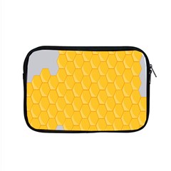 Hexagons Yellow Honeycomb Hive Bee Hive Pattern Apple Macbook Pro 15  Zipper Case by artworkshop