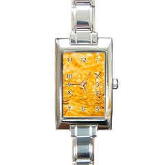 Water Rectangle Italian Charm Watch by artworkshop