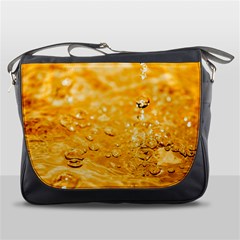 Water Messenger Bag by artworkshop