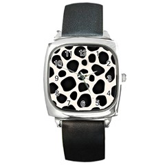 Texture Design Wallpaperpublic Square Metal Watch by artworkshop