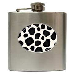 Texture Design Wallpaperpublic Hip Flask (6 Oz)