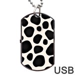 Texture Design Wallpaperpublic Dog Tag USB Flash (One Side) Front