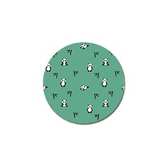 Pandas Pattern Golf Ball Marker (4 Pack) by artworkshop