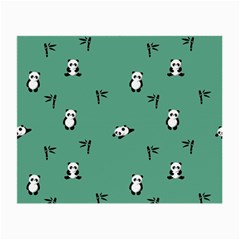 Pandas Pattern Small Glasses Cloth by artworkshop