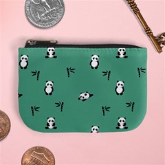 Pandas Pattern Mini Coin Purse by artworkshop