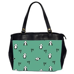 Pandas Pattern Oversize Office Handbag (2 Sides) by artworkshop