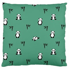 Pandas Pattern Large Cushion Case (one Side) by artworkshop