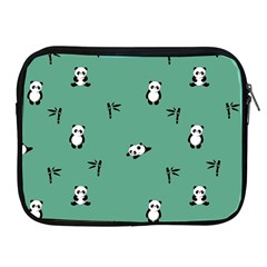 Pandas Pattern Apple Ipad 2/3/4 Zipper Cases by artworkshop