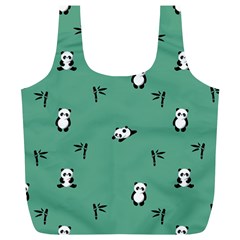 Pandas Pattern Full Print Recycle Bag (xl) by artworkshop