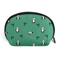 Pandas Pattern Accessory Pouch (large) by artworkshop