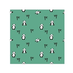 Pandas Pattern Square Satin Scarf (30  X 30 ) by artworkshop