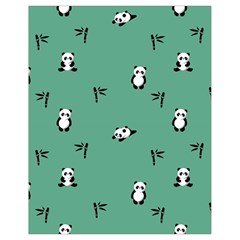 Pandas Pattern Drawstring Bag (small) by artworkshop