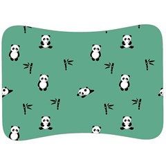 Pandas Pattern Velour Seat Head Rest Cushion by artworkshop