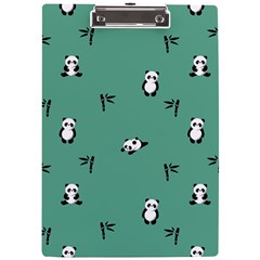 Pandas Pattern A4 Clipboard by artworkshop