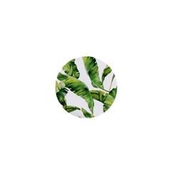 Sheets Tropical Plant Palm Summer Exotic 1  Mini Buttons by artworkshop