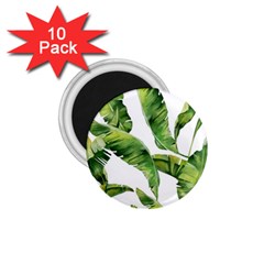 Sheets Tropical Plant Palm Summer Exotic 1 75  Magnets (10 Pack)  by artworkshop