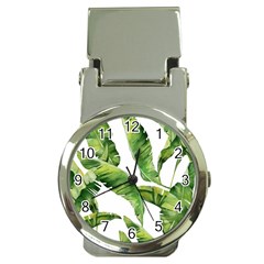 Sheets Tropical Plant Palm Summer Exotic Money Clip Watches by artworkshop