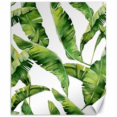 Sheets Tropical Plant Palm Summer Exotic Canvas 8  X 10  by artworkshop