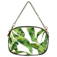 Sheets Tropical Plant Palm Summer Exotic Chain Purse (one Side) by artworkshop