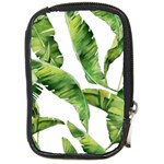 Sheets Tropical Plant Palm Summer Exotic Compact Camera Leather Case Front